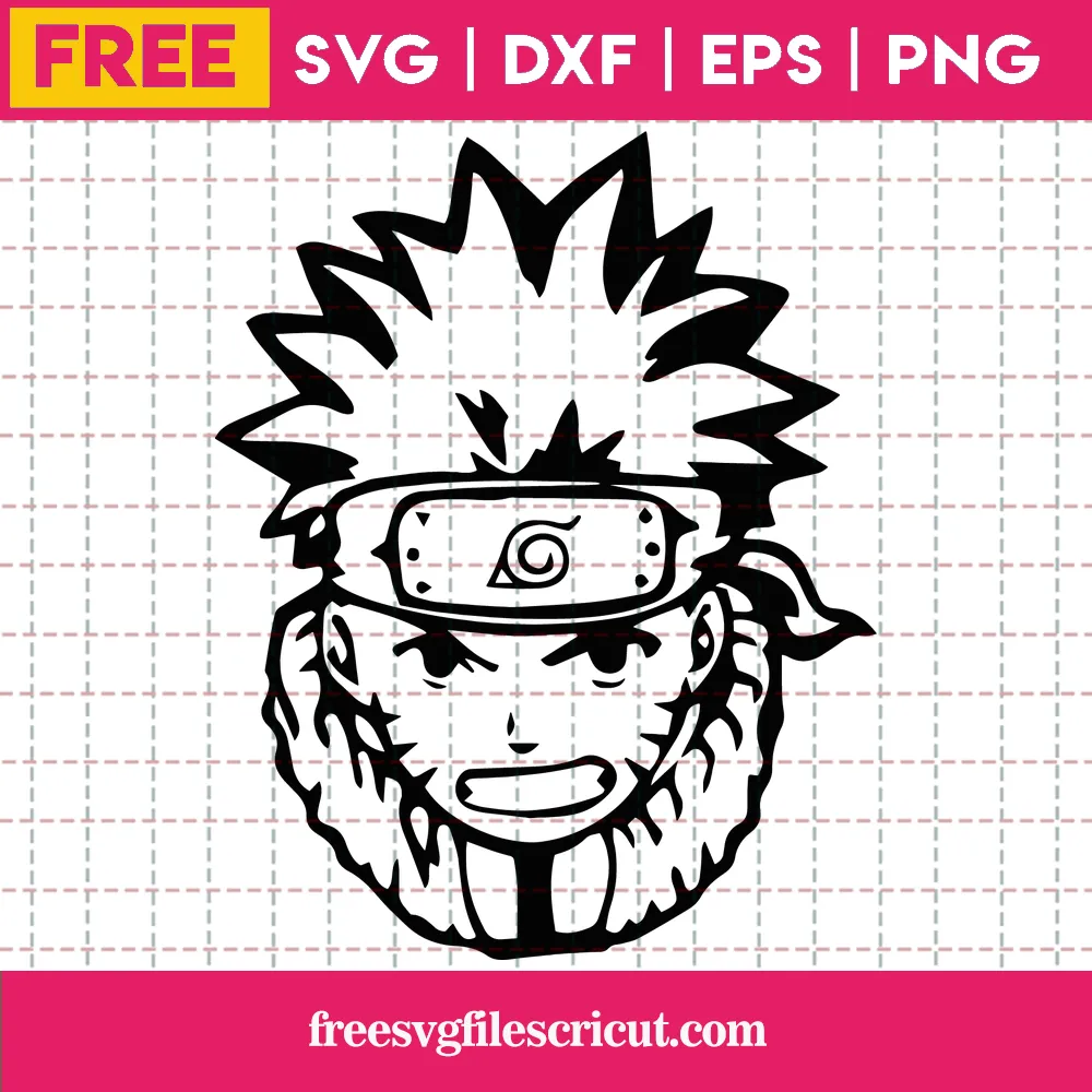 Uzumaki Naruto Svg Free, Anime Svg - free svg files for cricut