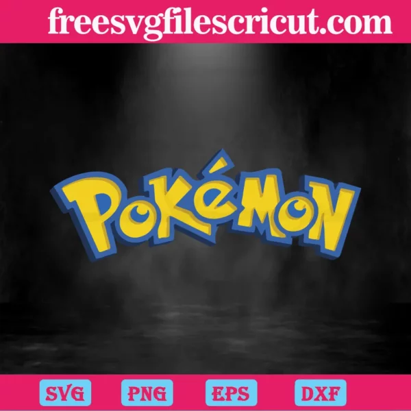 Pokemon Logo Svg Invert