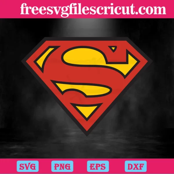 Superman Logo Svg Invert