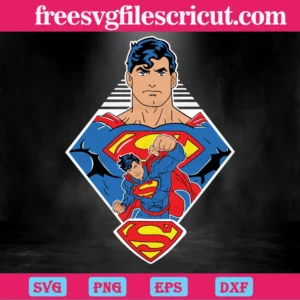 Superman Svg Invert