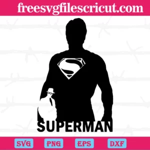 Superman, Svg Png Dxf Eps Digital Download