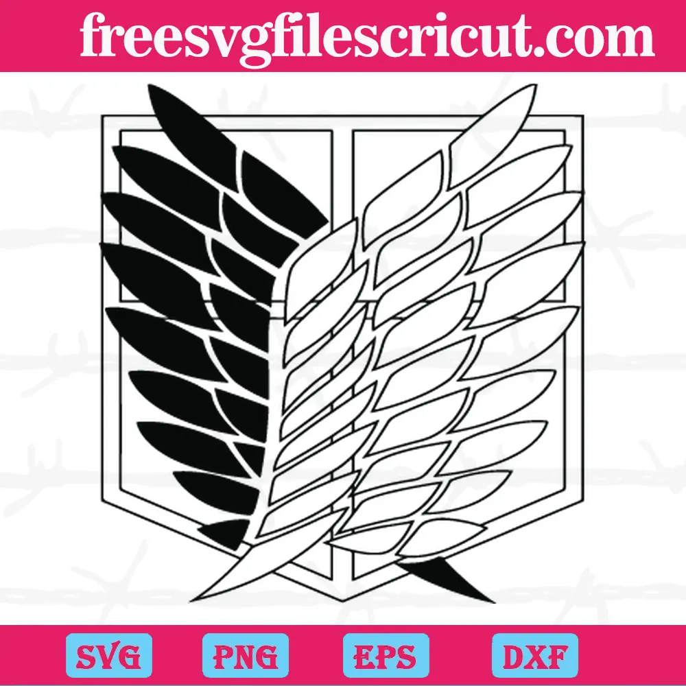 Wing Attack On Titan Logo Svg