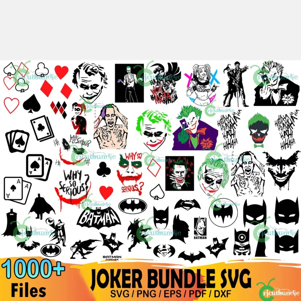 1000+ Joker Bundle Svg, Joker Svg, Harley Quinn Svg - free svg files ...