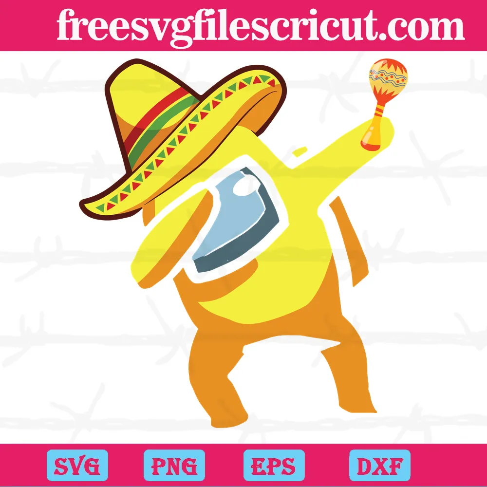 Among Us Happy Cinco De Mayo, Svg Digital Download