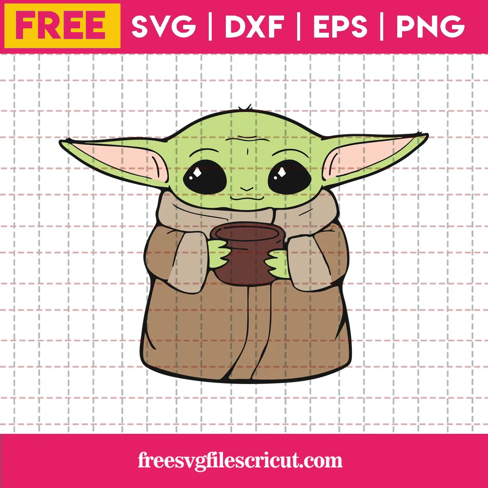 Baby Yoda SVG Bundle (FSD-J34) - Store Free SVG Download