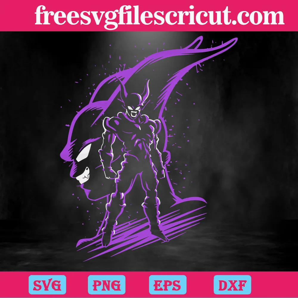 Dragon Ball Z Svg, Dxf, Eps, Png, Clipart, Silhouette and Cutfiles #1