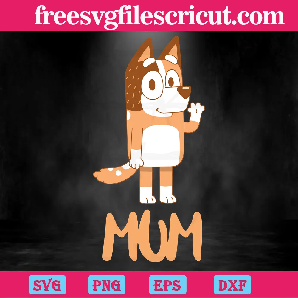 Socks Bluey SVG, Bluey SVG, Cartoon SVG PNG DXF EPS Digital File.