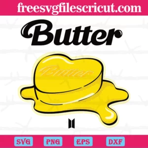 Bts Butter Bangtan Boys, Svg Files For Commercial Use