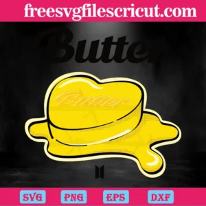 Bts Butter Bangtan Boys, Svg Files For Commercial Use Invert