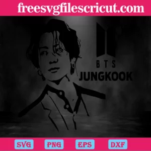 Bts Jungkook Singer Music Lover, Digital Download Invert