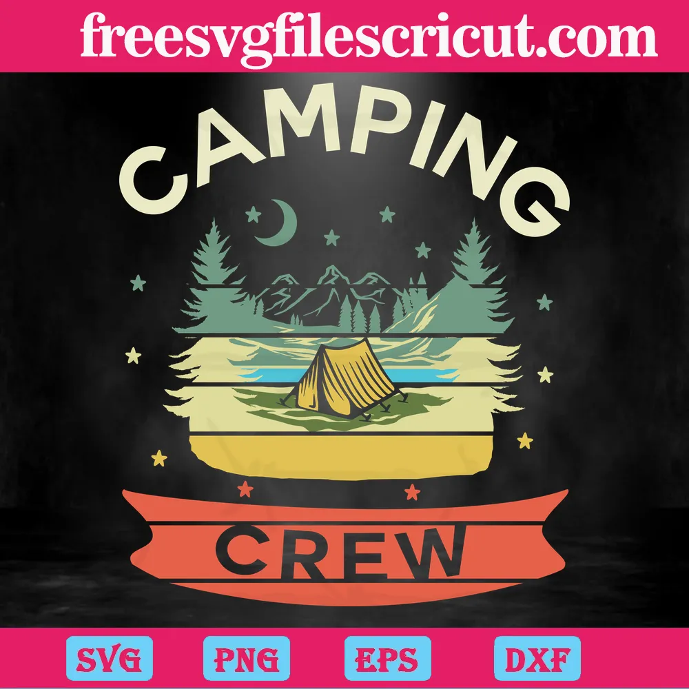 Happy Campers SVG cut files camping svg file canoe svg file