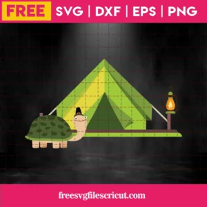 Camping Tent Svg Free Files For Commercial Use Invert