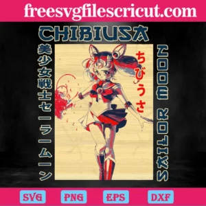Chibiusa Sailor Moon, Cuttable Svg Files