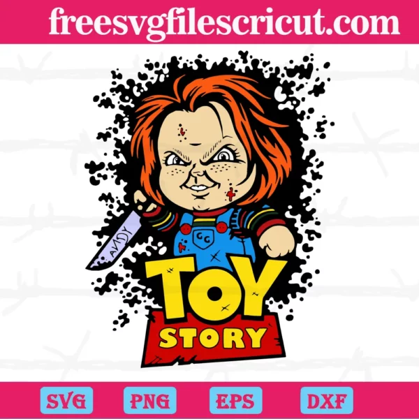 Chucky Toy Story Svg