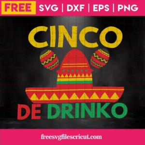 Cinco De Mayo Silhouette Free Svg Png Dxf Eps Invert