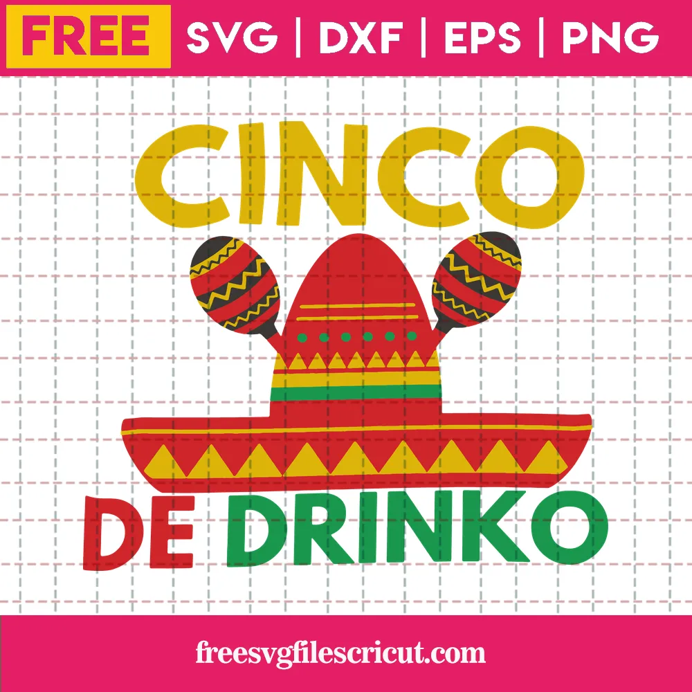 Cinco De Mayo Silhouette Free Svg Png Dxf Eps