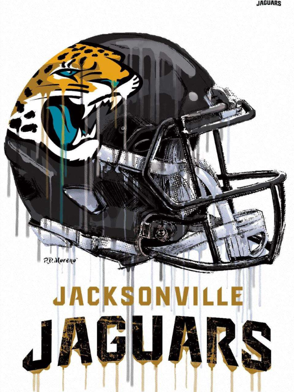 JARGUARS Half Football Half Player SVG, Jacksonville Jaguars SVG