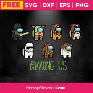 Cricut Star Wars Among Us Svg Free Invert