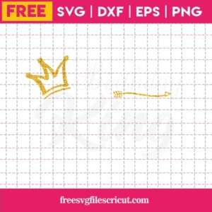 Crown Birthday King, Free Commercial Use Svg Fonts Invert