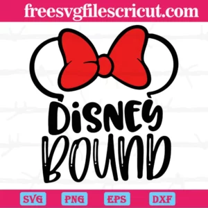 Disney Bound, Svg Png Dxf Eps Cricut Files