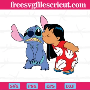Disney Lilo And Stitch, Svg Png Dxf Eps Designs Download