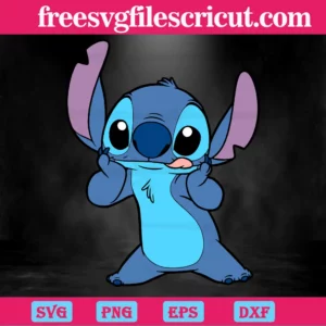 Disney Stitch Svg Free Invert