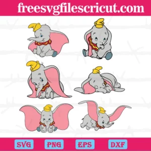 Dumbo Svg Bundle Invert
