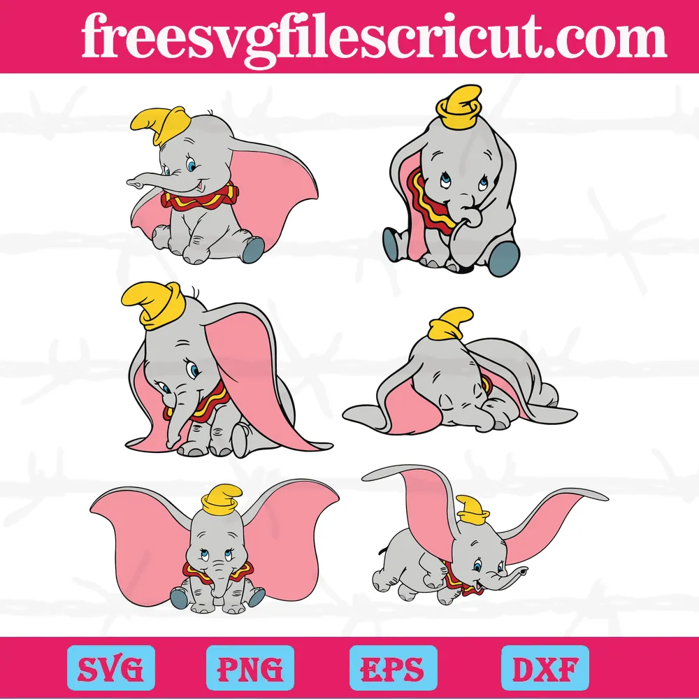 Dumbo Svg Bundle