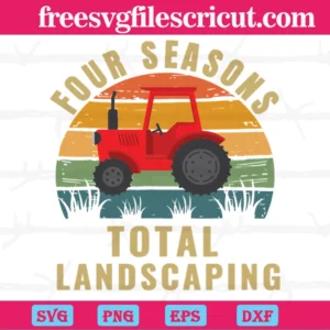 Four Seasons Total Landscaping Layered Svg