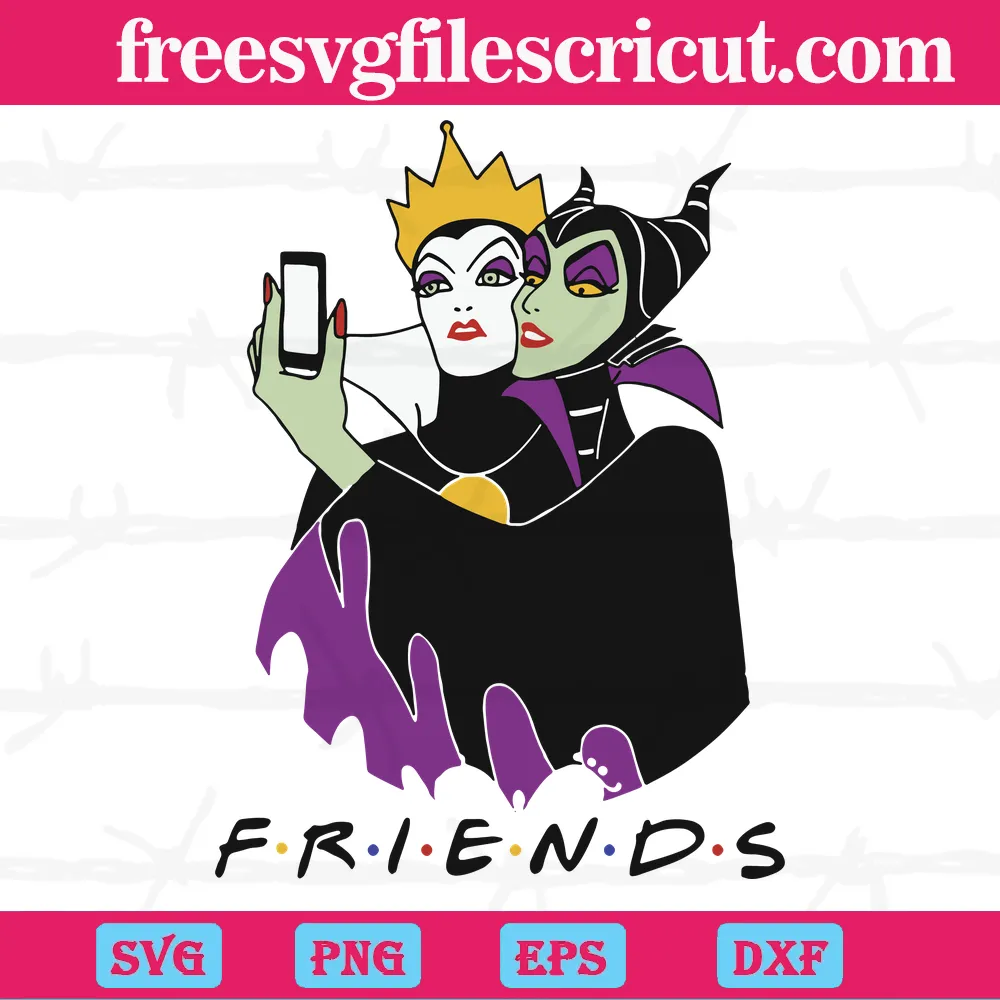 Friend Maleficent Svg