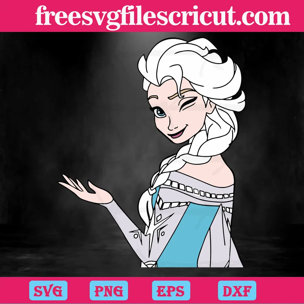 Frozen Queen Elsa Svg