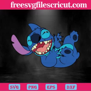 Funny Stitch Disney Svg Invert