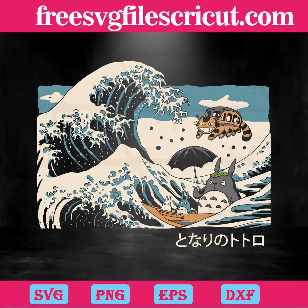 Ponyo on the Cliff x the Great Wave off Kanagawa anime T-shirt, hoodie,  sweater, long sleeve and tank top
