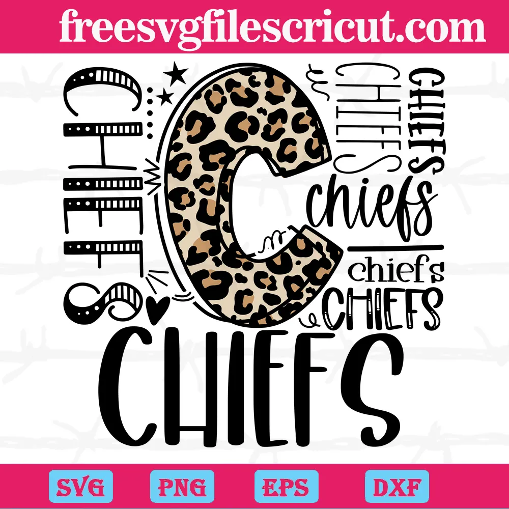 Chiefs Wavy SVG, Kansas City Chiefs Cricut Design