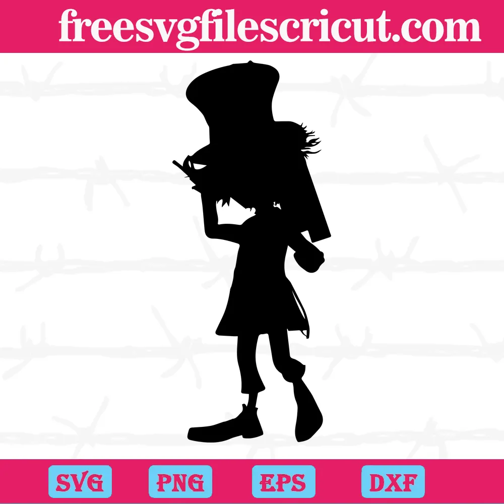 disney alice in wonderland silhouette mad hatter