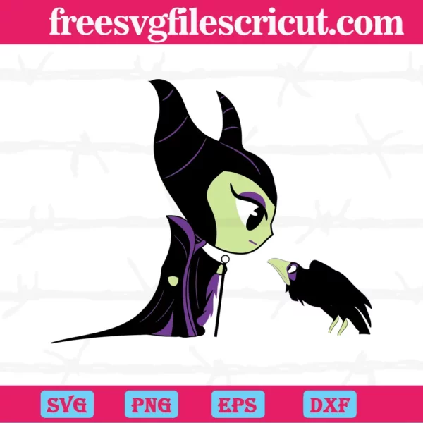 Maleficent Scepter Crow Sleeping Beauty, The Best Digital Svg Designs For Cricut