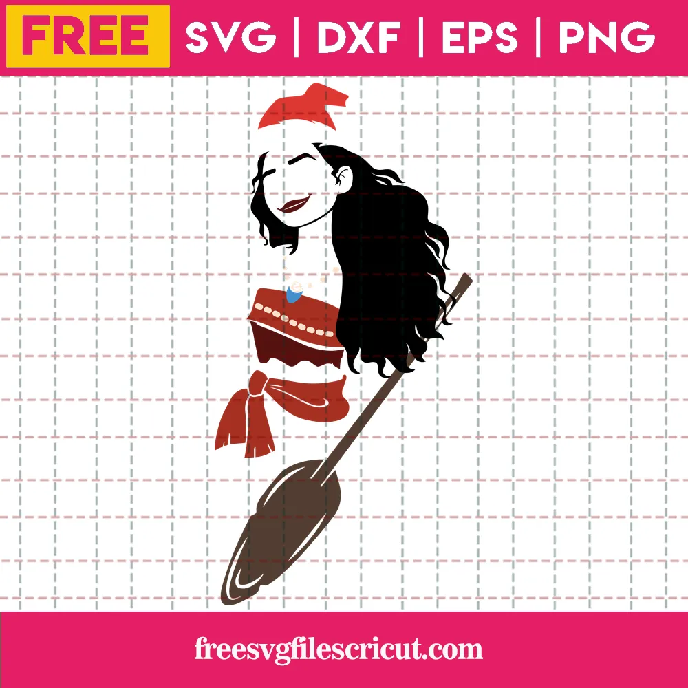 Moana Disney Princess Silhouette Svg Free