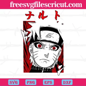 Naruto x supreme Louis Vuitton Sticker