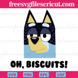 Oh Biscuits Bluey, Design Files