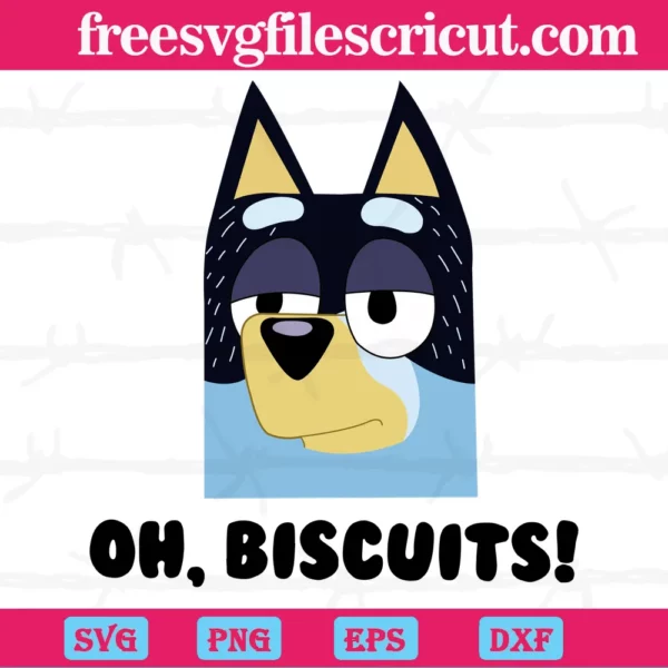 Oh Biscuits Bluey, Design Files