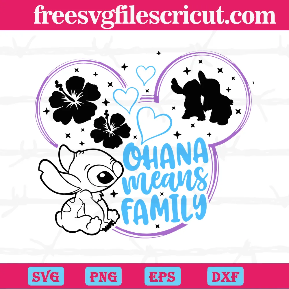 Ohana means family Angel or Stitch