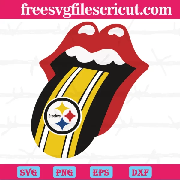 Rolling Lips Tongue Louis Vuitton Pattern Svg - Download SVG Files