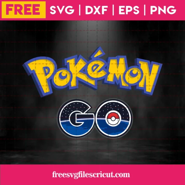 Pokemon Go Logo Svg Free Invert