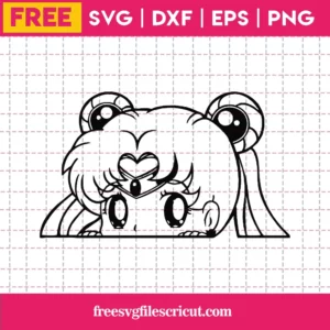 Sailor Moon, Svg Free Commercial Use