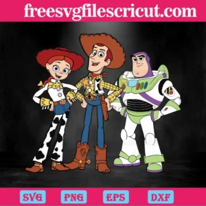 Silhouette Toy Story Svg Invert