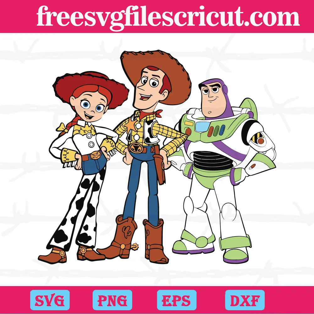 2024 Top +500 Toy Story SVG PNG DXF EPS For You