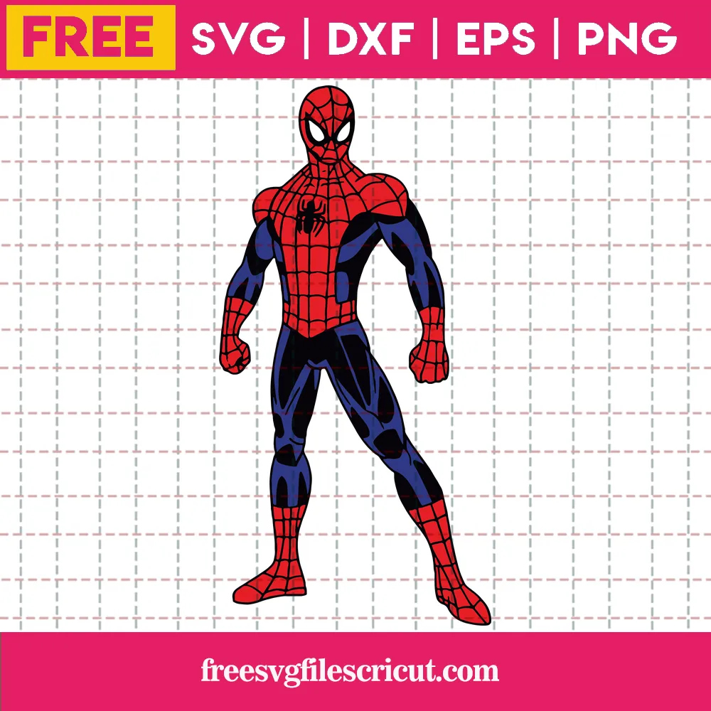 Spiderman Svg Free