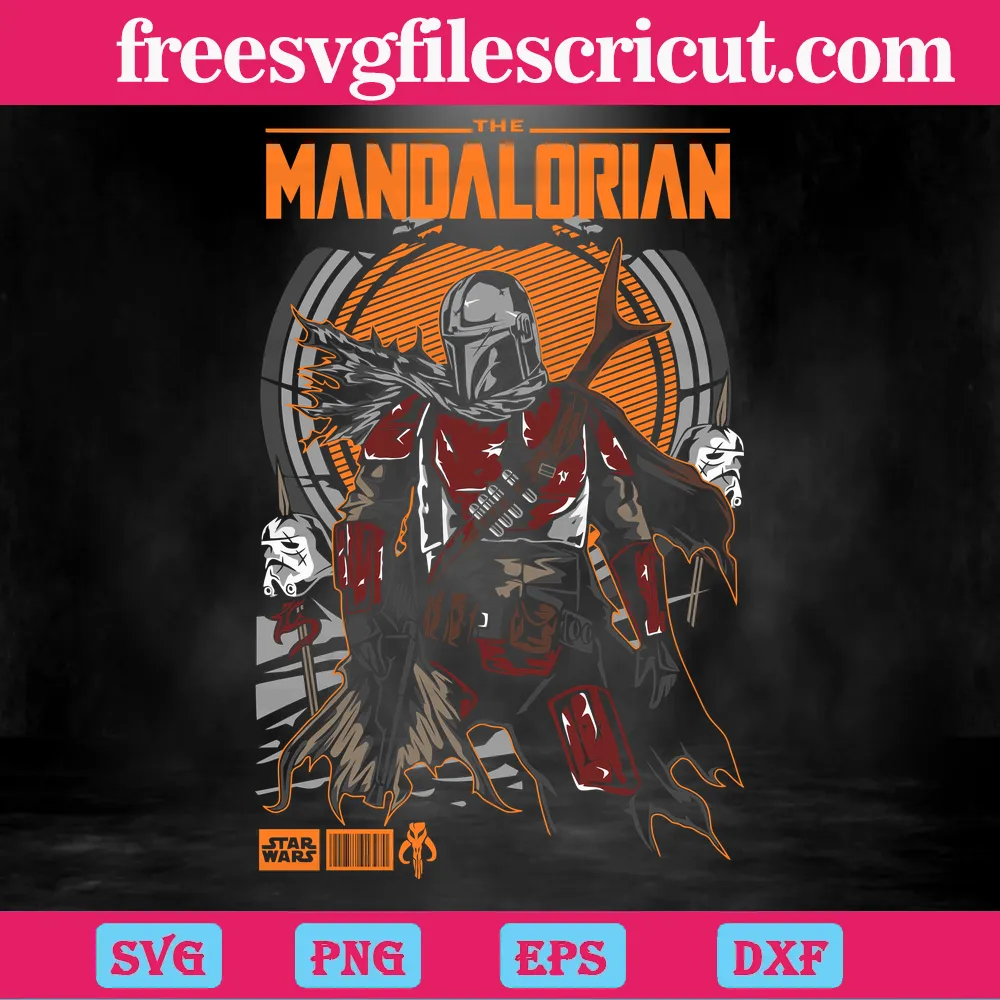 Star Wars The Mandalorian Svg