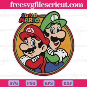 Mario SVG Bundle: Mario Characters Svg Super Mario Svg Mario 