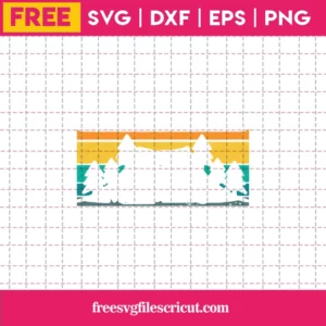 Teacher Off Duty Let’S Go Camping Free Commercial Use Svg Files Invert